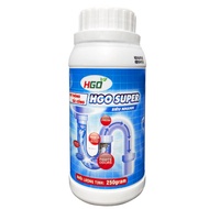 Bột Thông Cống Cực Mạnh HGO SUPER Thông Tắc Bồn Cầu Bồn Rửa Bát Đường Ống 250gram