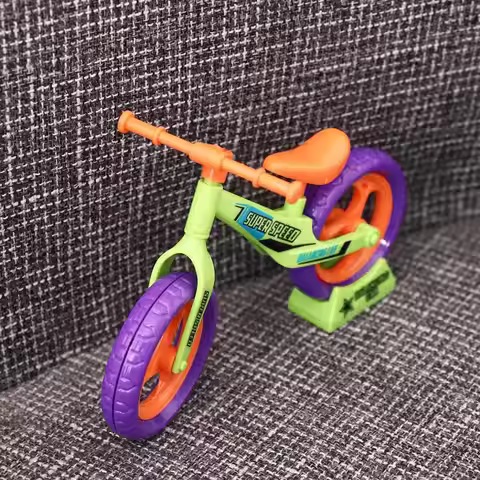 Plastics Assembled Balance Car Ornaments Balance Car Assembled Radish Mini Bike Professional Radish 