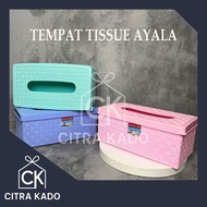 AYALA TISSUE BOX (B) ALEXISH PREMIUM RECTANGLE TISSUE HOLDER WRN/ PRICE 1PCS