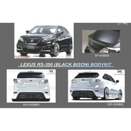 Lexus RX270 RX350 RX 2009 2010 2011 Wald Black bison bodykit body kit front side rear bumper skirt d