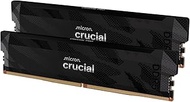 Crucial Pro DDR5 RAM 32GB Kit (2x16GB), 6400MHz CL32, Overclocking Desktop Gaming Memory, Intel XMP 