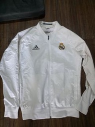 皇家馬德里 Adidas Real Madrid 白色外套