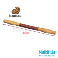 Beaver Craft Drawknife with Oak Handle in Leather Sheath (DK1S)