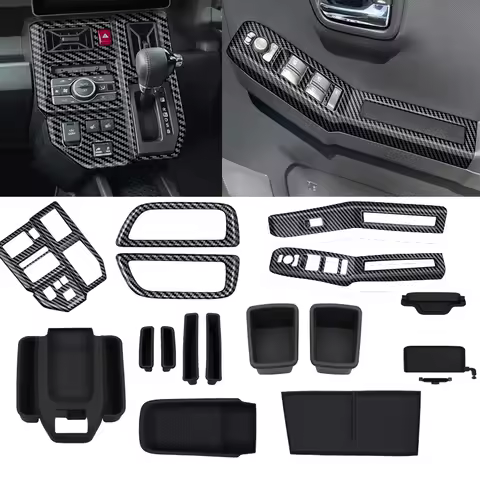 For DAIHATSU TAFT 2024 2025 Interior Accessories Silicone Gear Shift Panel Water Cup Holder Storage 