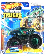 Hot Wheels Monster Trucks - MEGA WREX - Green - 5/8 Monster Trucks Live - 2023 Case E / 5 - Mint/NrM