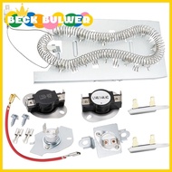 【Beck_Bulwer】Dryer Heating Element Kit Fit or Bravos MED5630HC1 MED5630HC2 MED5630HW1 MED5630HW0 MED