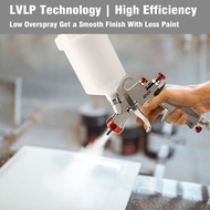 R500 LVLP car spray gun for paint Gravity Air Spray - 1.3mm Nozzle, 600cc cup spray gun paint