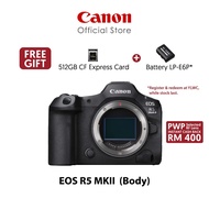 Canon EOS R5 Mark II Full-Frame Mirrorless Camera [Free 512GB CF Express Card]