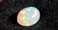 揚邵一品op018天然蛋白石3.05克拉 水晶蛋白 opal 強火光 滿油彩 高等級艷彩蛋白石