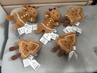 正版Jellycat Jolly Gingerbread Ruby/ Amuseables Star Cookie/ Tree Cookie