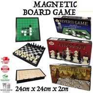 [PREMIUM QUALITY] MAGNETIC FOLDABLE GAME / MAGNETIC BOARD GAME / INTERNATIONAL CHESS / CHINESE CHESS