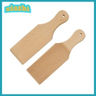 XIAZHI 3PCS Gnocchi Board, Ridged Surface Beech Wood  Making Tool, Durable Paddle Shape Easy Clean G