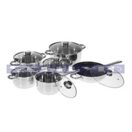 Original Zepter 12pc German Brand Stainless Steel Cookware Set Multifunctional Cooking Tools