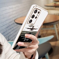 2pcs( Airport runway phone Case+Lanyard) Elegant Comfortable feel Design Phone Case Ideal Suitable F