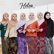 Baju kurung kedah | Helza kurung kid | Baju kurung batik viral | Soft Cotton