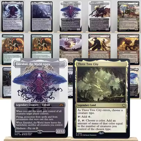 MH3 MH2 BIG HOLO7-001 Tcg proxy magical cards home play Three Tree City Ulamog, the Defiler Vaultbor