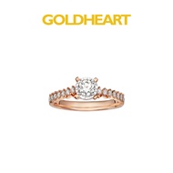 Goldheart Glitz Diamond Rose Gold Ring