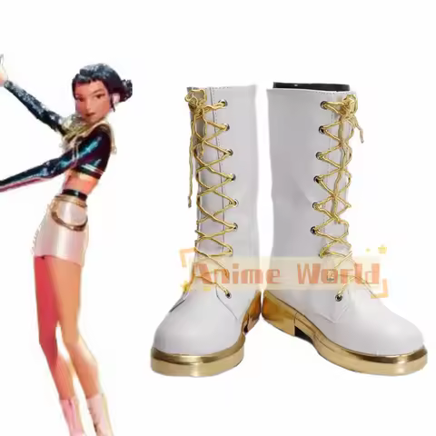 Girls Mira Zoey Rumi Cosplay Stage Boots Shoes K-pop Demon Hunters Costume Shoes Performance Childre
