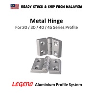 Metal Hinge for 2020 / 3030 / 3040 / 4040 / 4545 Aluminium Profile