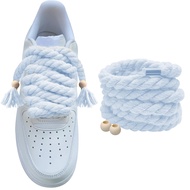 Thick Rope Shoe Laces for Air Force 1, Own Designer Chunky Jumbo Shoelaces for Dunks,Air Jordan,AF1 