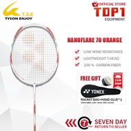 【Lee Chong wei's】YONEX ASTROX 70 Orange Badminton Racket Made in China Free string bag and grip