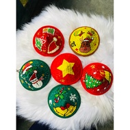 Set of grass keychain charms painted upon request. If you want to draw anything, please inbox the sh