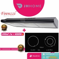 Firenzzi Slim Cooker Hood (1490m/hr) FH-902 XP/BK