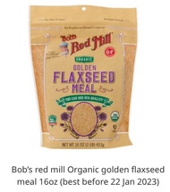 Bob‘s red mill 有機亞麻籽粉 Organic Golden Flaxseed Meal 16oz