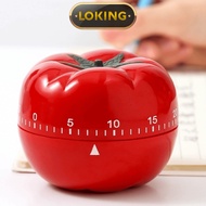 Tomato-shaped Pomodoro Clock with Convenient Timer Setting for Cooking and Baking in Many Designs_LO