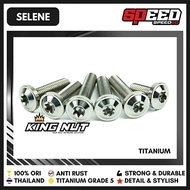 Baut Cover Underbone WR3 Kawasaki Ninja S SS R RR Baut Titanium Grade 5 Probolt Thailand King Nut