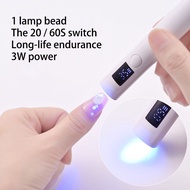 3W Portable Quick Dry UV LED Nail Lamp USB Nail Dryer Machine For Curing All Nail Gel Rechargeable H