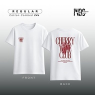 Cherry Wine Club Regular T-shirt Cotton Combed S-5XL