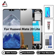 คุณภาพสูงสำหรับ Huawei Mate 20 Lite จอแสดงผล LCD Touch Screen Touch Digitizer Assembly 100% ทดสอบ IN