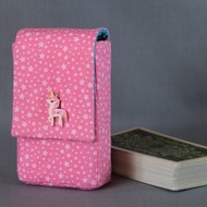 獨角獸粉紅星星棉質塔羅牌盒神諭牌袋塔羅牌牌架