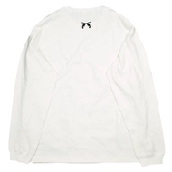 二手 roarguns 2025 秋冬 日本製造 野蠻人針織 T 卹，帶有十字槍刺繡，尺寸 25FGT-08，4 碼，白色，roar。