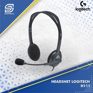[JaVis] Logitech H111 Stereo Headset With Mic Headphone Earphone