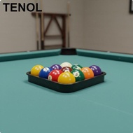 TENOL Drop-Resistant 9-Ball Rack Standard Size Geometric Pool Rack Billiard Ball Racking Frame