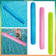 [Chiwanji1] Swimming Pool Noodle, Inflatable Pool Noodle Floats Training Swim Noodle Lake Float Pool