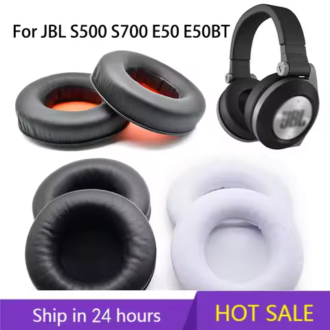 Replacement Ear Pads Earmuffs For JBL Synchros E50BT E50 BT S500 S700 Wireless Bluetooth Headphones 