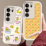 Casing for Infinix HOT Note 50 50i 60i 50X 60 50S Pro Plus 5G Soft White E97 Tweety