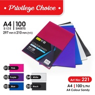 A4 Rigid Sheet Color Smoky Rigid Sheet Binding Plastic Cover Assignment Front Cover Emboss Rigid