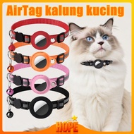 AirTag Cat Necklace Pet Cover Leather Anti-Lost GPS Tracker Reflective Waterproof For Dogs Cats Univ