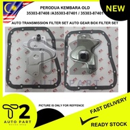 T2 PERODUA KEMBARA OLD AUTO TRANSMISSION FILTER SET AUTO GEAR BOX FILTER SET 35303-87408 /A35303-874