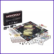◎ ❅ ▶ Monstermarketing Real Estate Empire Board Game A Game of Monopolies Game of Thrones Kids Toys