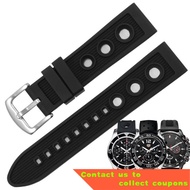 Silicone watch strap22mmMale Substitute Tag Heuer Competitive Potential Breitling Xitiecheng Seiko Waterproof Rubber Wat