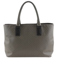 Bottega Veneta Marco Polo 手提包，PVC材質，灰色，單肩包/手提包，A4尺寸，開口，男女通用 [二手]