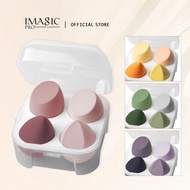 IMAGIC Makeup Sponge Soft Beauty Blender Face Makeup Tool 4-Pack Of Beauty Eggs Wet & Dry Sponge