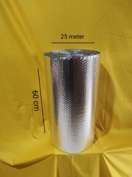 1 ROLL Aluminium Foil Bubble Peredam Panas Atap Rumah Ketebalan 4 mm ARIQINSTORE