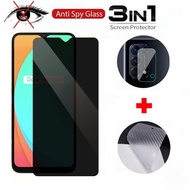 3in1 Anti-Spy Privacy Screen Protector Tempered Glass VIVO Y19S Y28 Y18 Y17S Y27 Y02 Y03 Y02S Y35 Y1