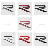 R Large Size Plastic 3D Badge Sticker Fit VW Golf Mk7 Mk8 GTI Magotan New Style Modified Front Rear 
